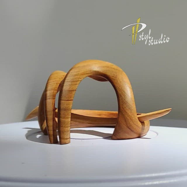 Načtení videa do prohlížeče Galerie, Dřevěná spona do vlasů č. 401