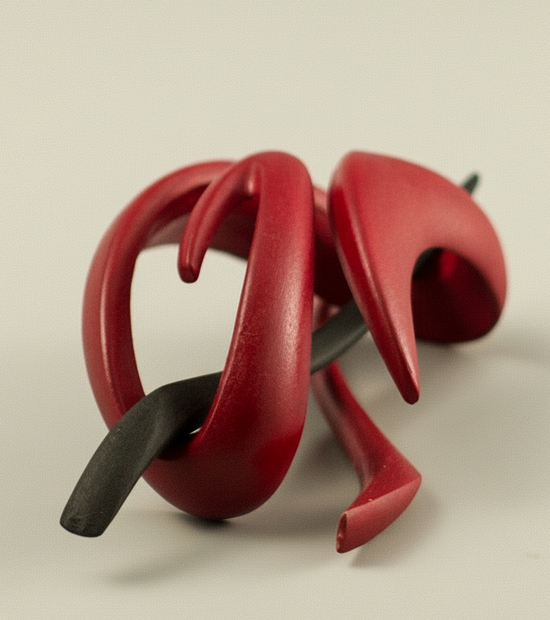 HPstylstudio, Model 502, barva karminova, Funky kolekce